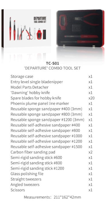DSPIAE - "Departure" Tool Combo Set  TC-S01